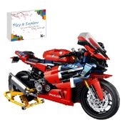 RRP £49.07 FULHOLPE Technic Motorcycle Building Kits for Honda CBR1000RR