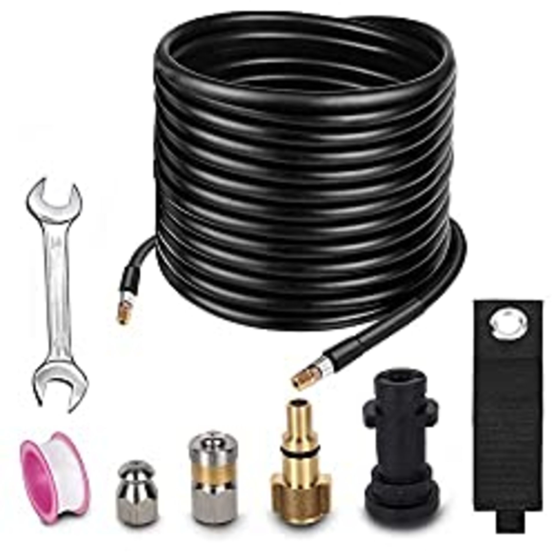RRP £27.28 10m/33ft High Pressure Washer Drain Pipe Extension