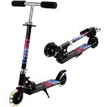 RRP £42.22 TENBOOM Scooter for Kids Ages 4-7