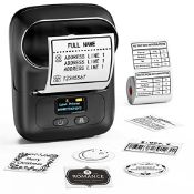 RRP £52.76 Phomemo M110 Bluetooth Thermal Label Maker