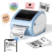 RRP £113.33 Phomemo Bluetooth Thermal Label Printer