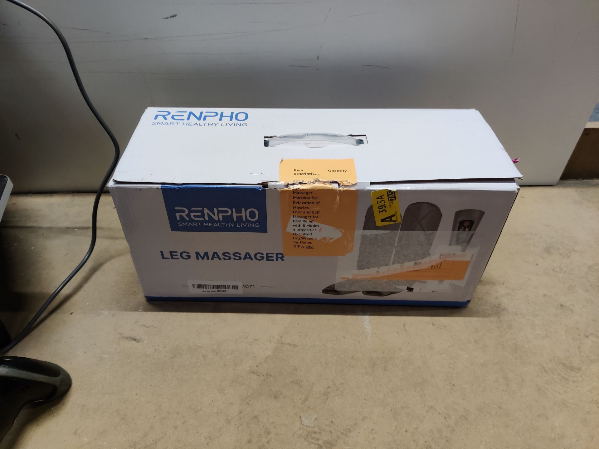 RRP £91.32 RENPHO Air Leg Massager Machine for Relaxation of Muscles - Image 2 of 2