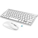 RRP £27.39 PINKCAT Bluetooth Keyboard and Mouse