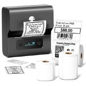 RRP £79.90 Phomemo M221 Label Printer with 3 Rolls Labels