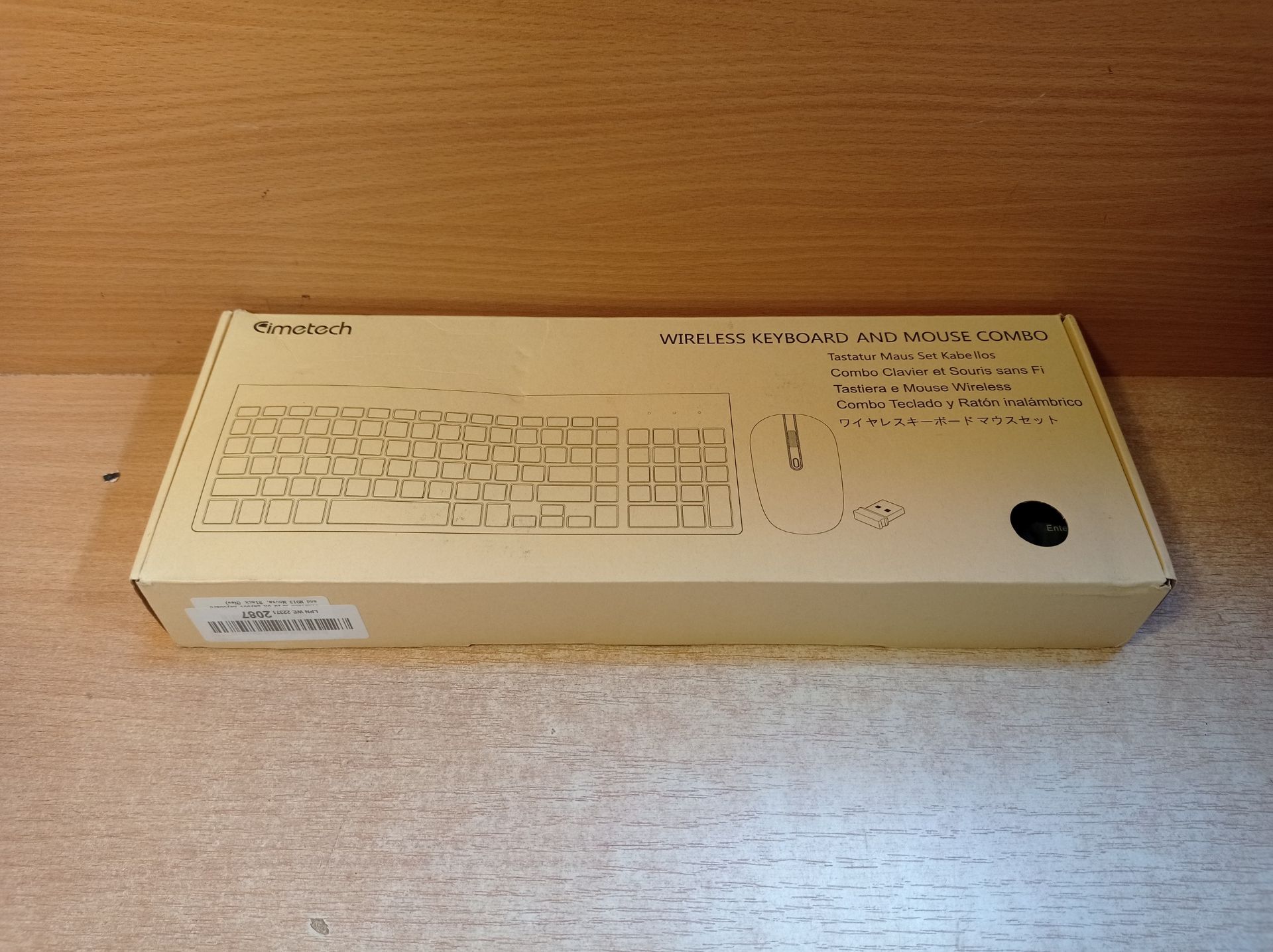 RRP £29.10 Wireless Keyboard Mouse Combo - Image 2 of 2