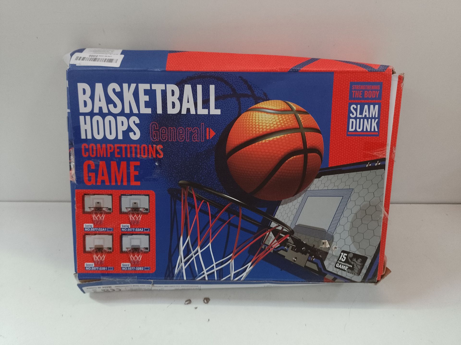 RRP £41.09 Hot Bee Indoor Basketball Hoop for Bedroom - Image 2 of 2