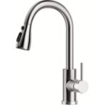 RRP £33.78 Kitchen Sink Taps Mixer with Pull Out Spray