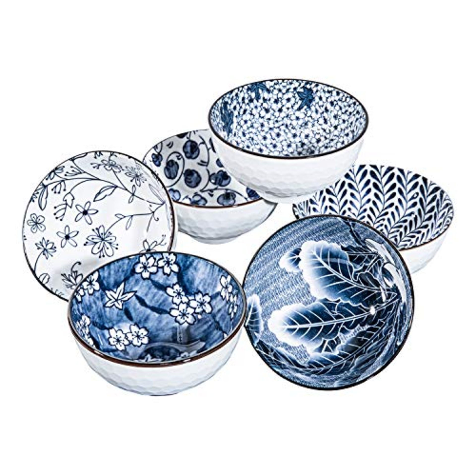 RRP £39.28 Swuut Japanese Style Ceramic Cereal Bowls