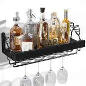 RRP £22.82 Love-KANKEI Wine Rack Wall Mounted Wine Glass Rack