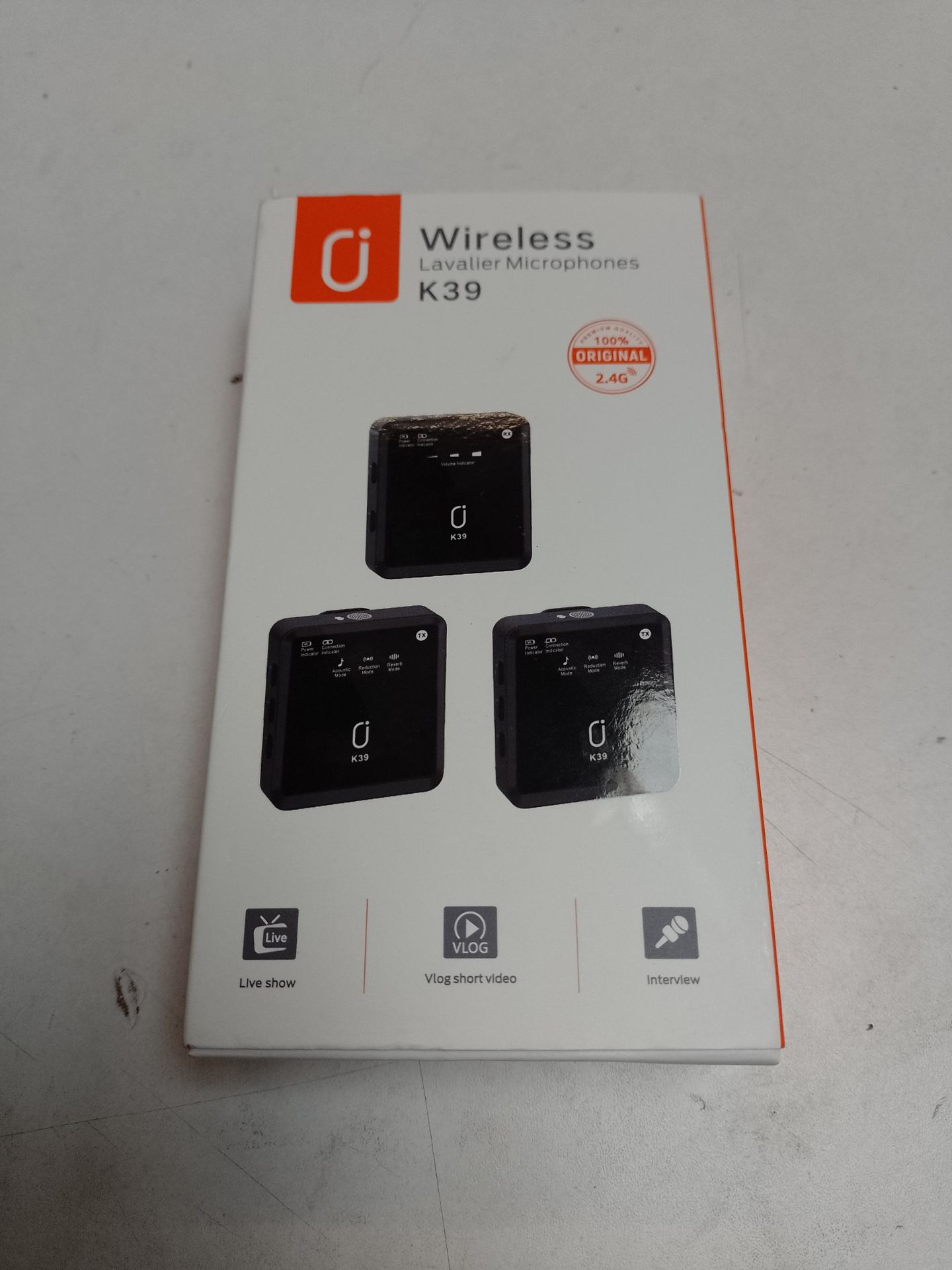 RRP £41.09 JYX K39 Wireless Lavalier Microphones for iOS and Android - Image 2 of 2