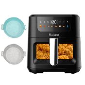 RRP £56.96 5.5 Liter Digital Air Fryer | Transparent cooking window