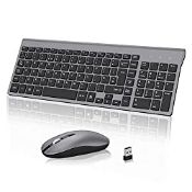 RRP £28.52 Wireless Keyboard Mouse Combo