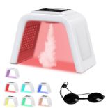 RRP £79.90 Yofuly 7 Colour LED Face Mask with Spray