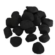RRP £19.40 Gas Fire Coals 20 Replacement Random Shaped Cast Coals In Coals 4 You Packaging