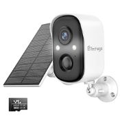 RRP £47.11 Techage Battery Operated Security Camera with PIR Motion Detection