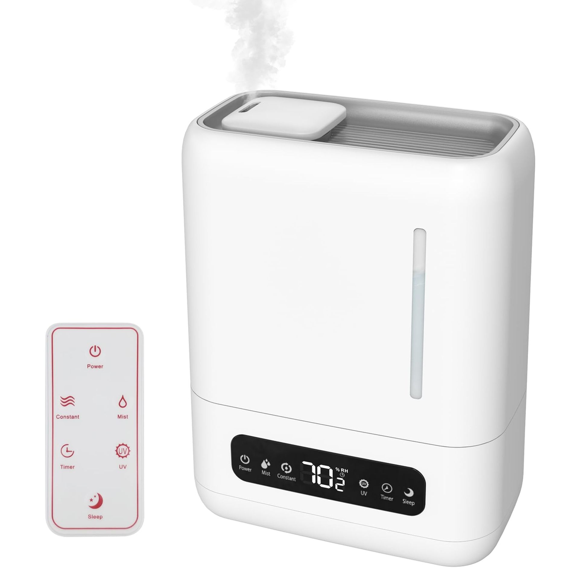 RRP £52.50 Humidifier for Bedroom 4L Top-Fill Cool Mist with Humidity Control