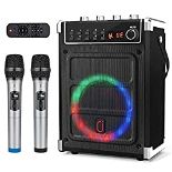 RRP £146.71 JYX Karaoke Machine with 2 UHF Wireless Microphones