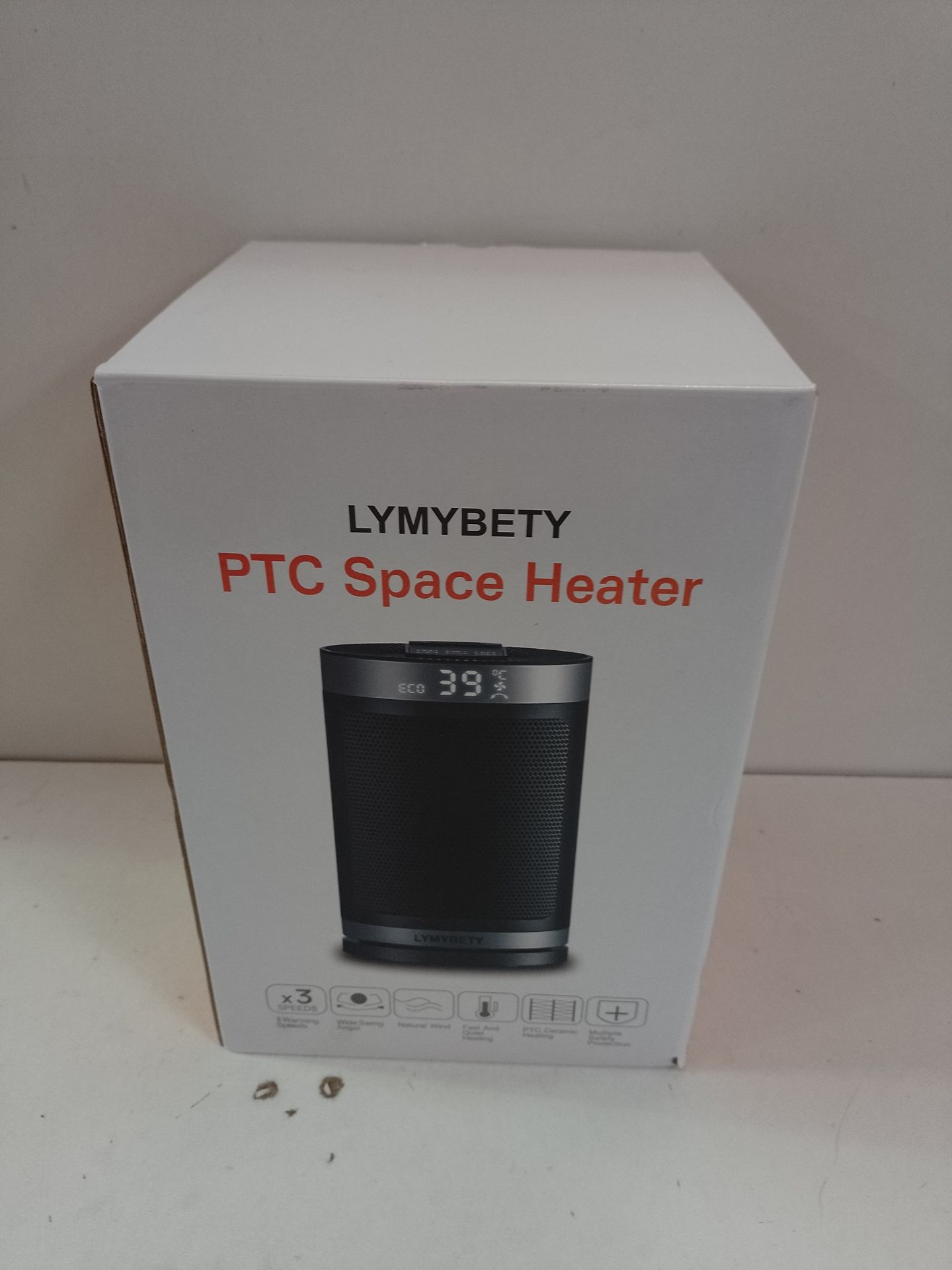 RRP £41.09 Electric Space Heater - Image 2 of 2