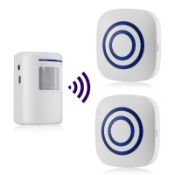 RRP £25.67 HommyFine Motion Sensor Alarm Detector