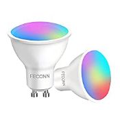RRP £38.80 FECONN Zigbee GU10 Smart Bulb