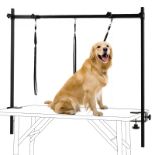 RRP £46.33 LUCKUP Dog Grooming Arm with Clamps - H Shape