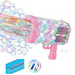 RRP £19.41 Bubble Gun Bazooka Rocket Automatic Blower Machine