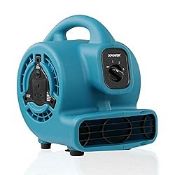 RRP £45.65 XPower P-80A Mini Mighty Air Mover Floor Fan Dryer