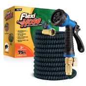 RRP £33.10 Flexi Hose Upgraded Expandable Garden Hose Pipe Including