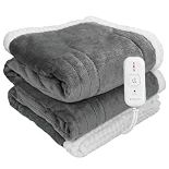 RRP £34.24 Comfytemp Heated Throw Blanket Single (160 X 130cm)