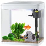 RRP £50.22 Craftsboys 15L Fish Tank with Filter and Light