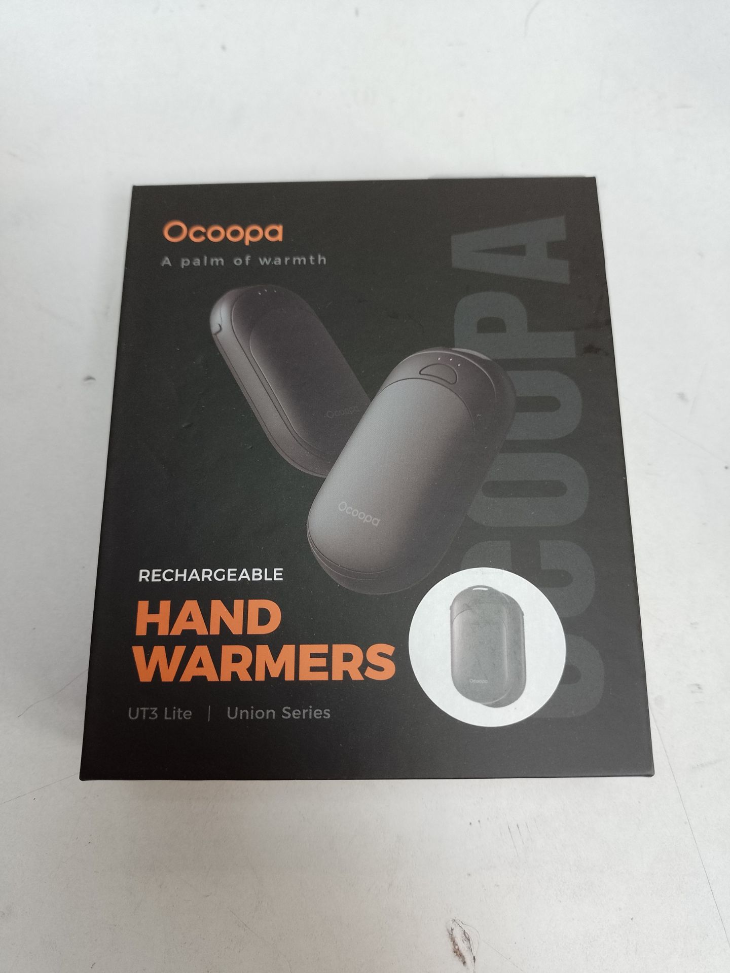RRP £30.81 OCOOPA UT3 Lite Magnetic Hand Warmers Rechargeable 2 pack - Image 2 of 2