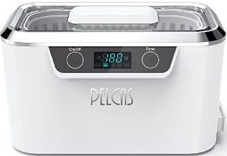 RRP £68.49 PELCAS Ultrasonic Cleaner with Dual Transducers