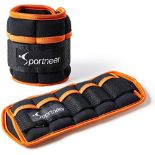 RRP £26.56 Sportneer Adjustable Weights Ankle Weights Set