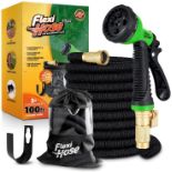 RRP £46.80 Flexi Hose Plus Value Pack! Lightweight Expandable Garden Hose Pipe