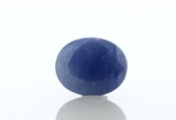 Loose Oval Sapphire 5.64 Carats - Valued By GIE £8,460.00 - Colour-Royal Blue, Clarity-I,