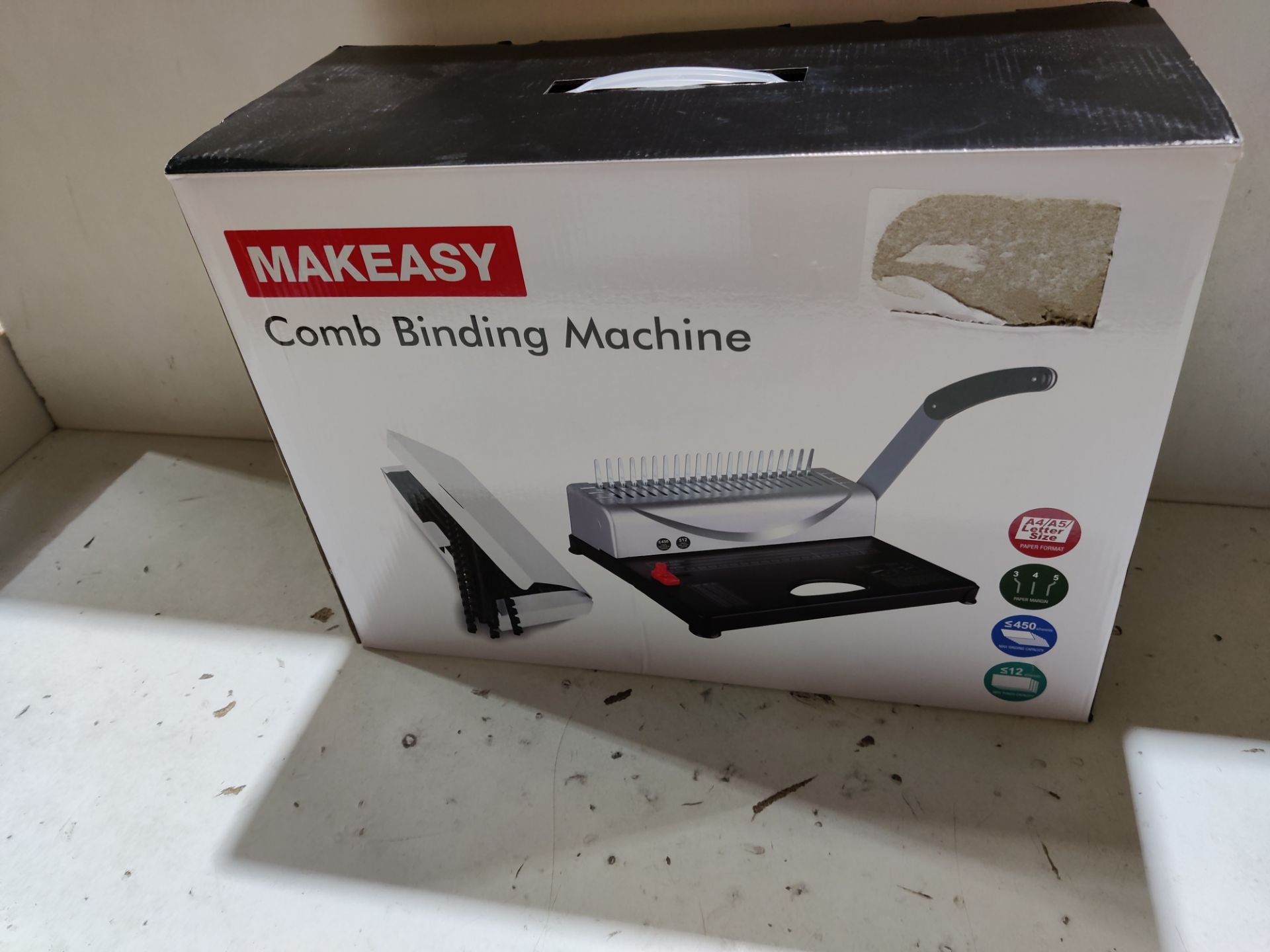 RRP £75.34 MAKEASY Binding Machine - Image 2 of 2