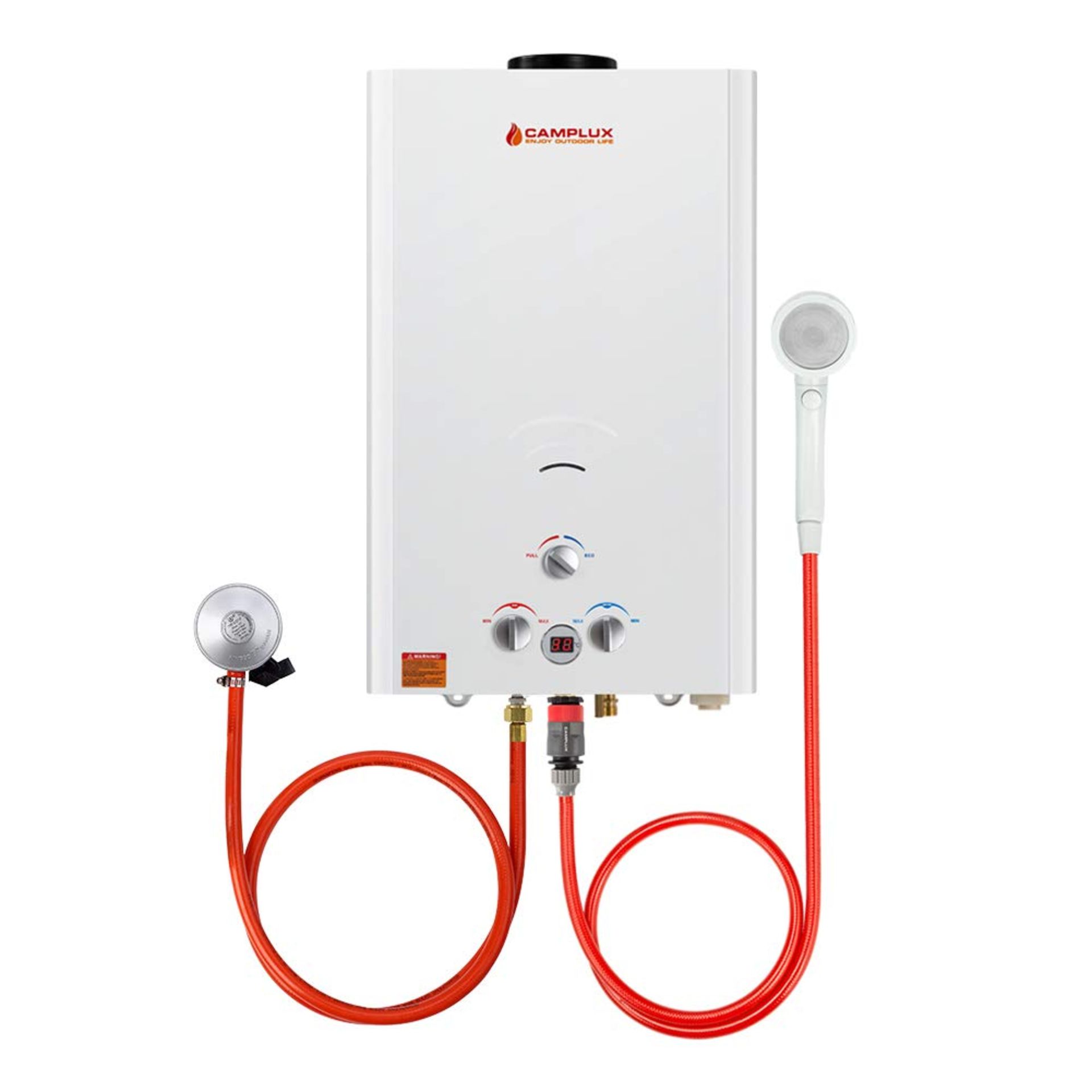 RRP £364.72 Camplux BW422 16L Gas Water Heater