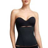 RRP £61.41 Squeem Women's Celebrity Style Back Closure Waist Cincher Small Black