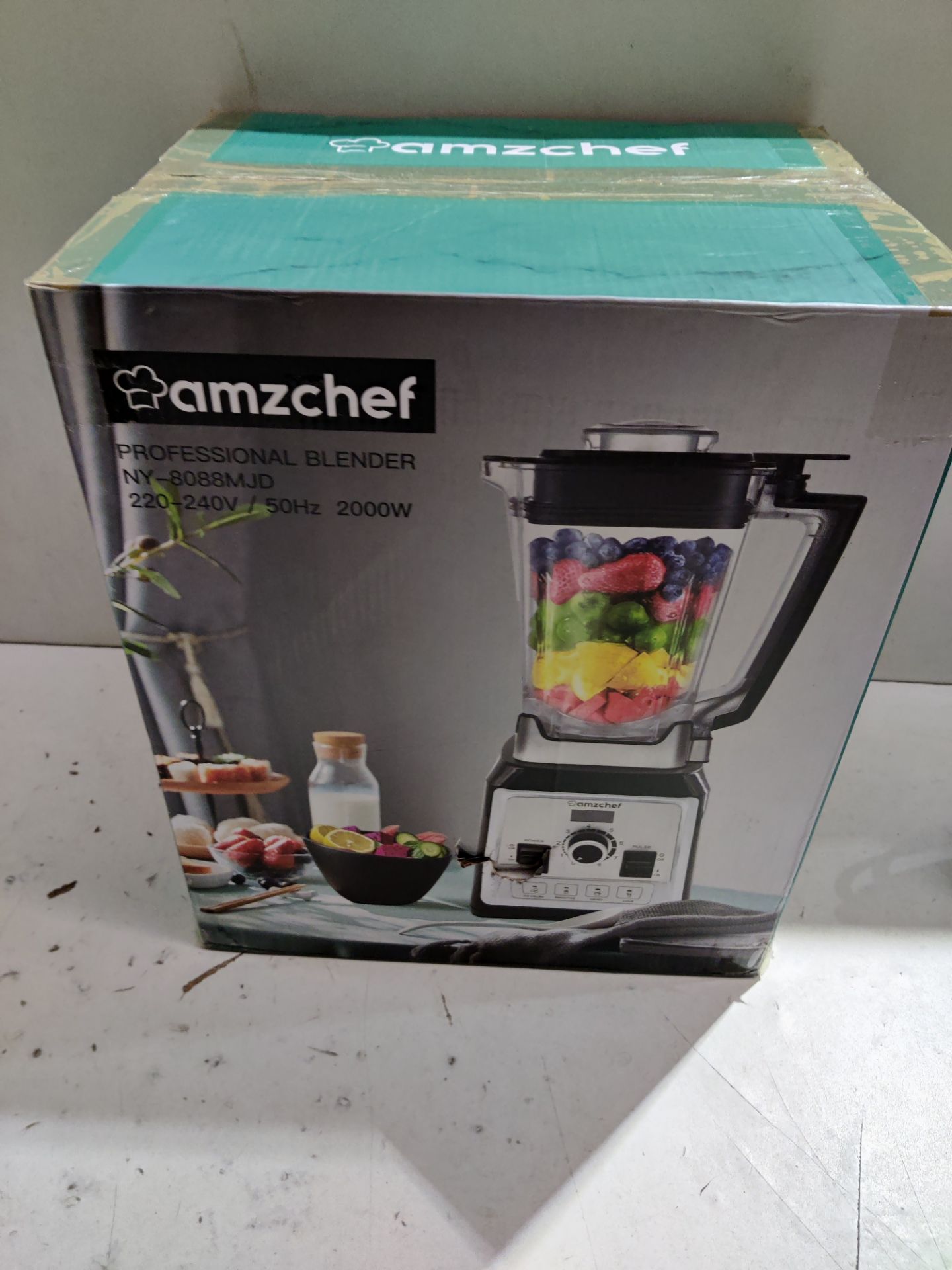 RRP £136.99 AMZCHEF Blender Smoothie Maker - Image 2 of 2