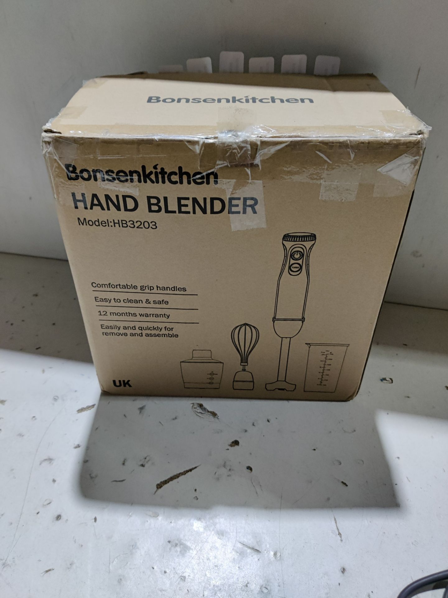 RRP £34.24 Bonsenkitchen Stainless Steel Hand Blender - Image 2 of 2