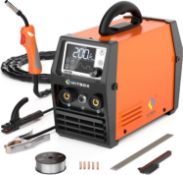 RRP £155.25 HITBOX 140A Portable MIG Welder Gasless 4 in 1 Digital