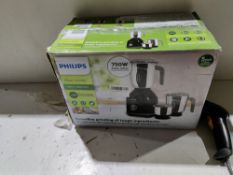 RRP £154.80 Philip HL7756 750-Watt Mixer Grinder with 3 Jars (Black) UK Plug