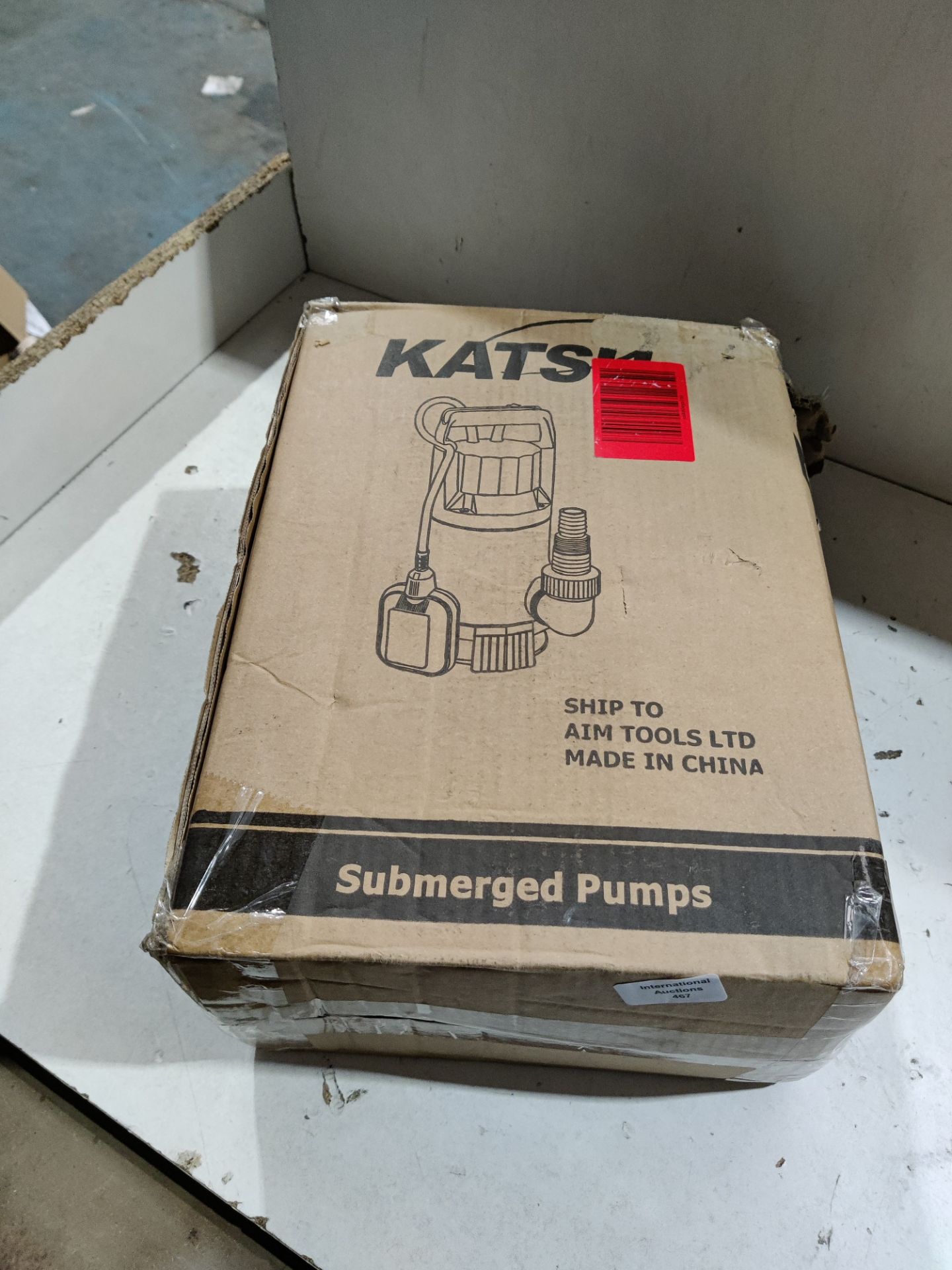 RRP £57.07 KATSU 400W Portable Submersible Pump for Clean and - Image 2 of 2