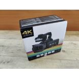 RRP £273.99 Camcorder 4K Video Camera HD Auto Focus 64MP 60FPS