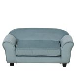 RRP £102.74 PWTJ Dog Sofas and Chairs/Dog Beds with Soft Velvet