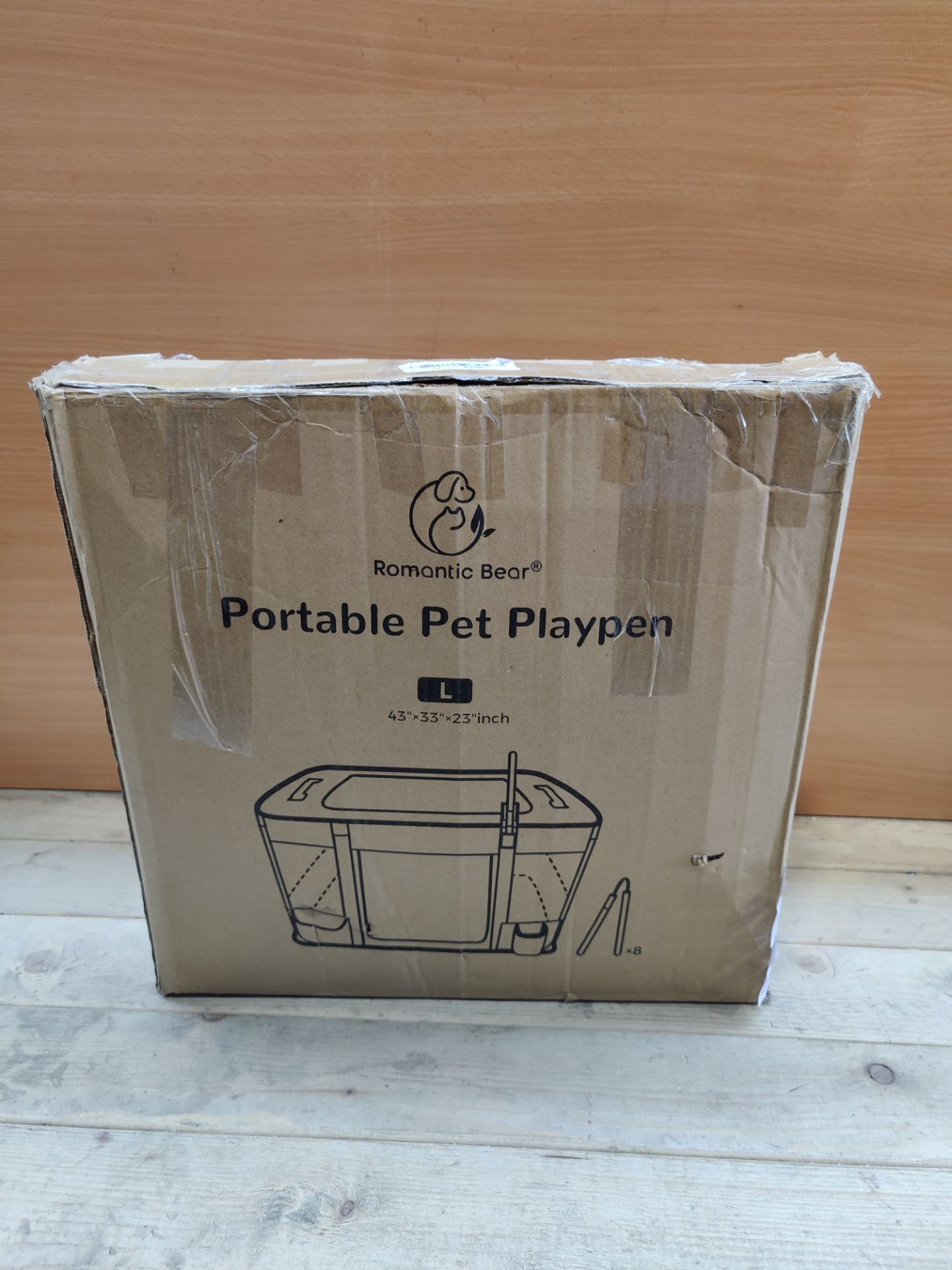 RRP £42.22 Foldable Pet Playpen - Image 2 of 2