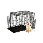 RRP £34.24 Collapsible Dog Crate Metal Wire Dog Kennel Indoor