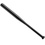 RRP £26.25 Tuggui Baseball Bat Steel 32 Inch with Carrying Bag (black, 32'')
