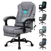 RRP £136.99 ELFORDSON Massage Office Chair for Home Office