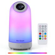 RRP £28.19 Night Light Bluetooth Speaker Lamp with Remote